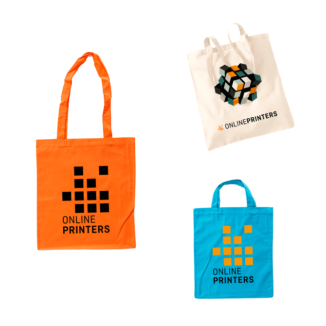 Canvas bags, digital print