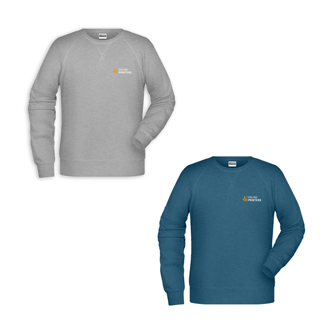 Organic cotton men's sweatshirts