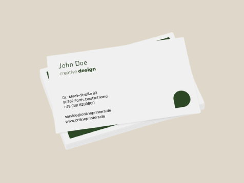 Standard business cards