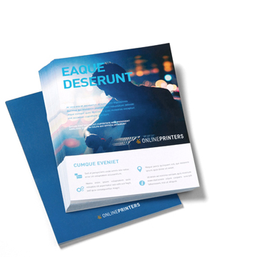 Image The advertising classic:<br>A6 flyers printed on both sides