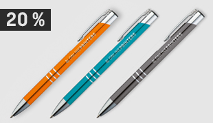 Always at hand: <br>'Ascot' metal ball pen