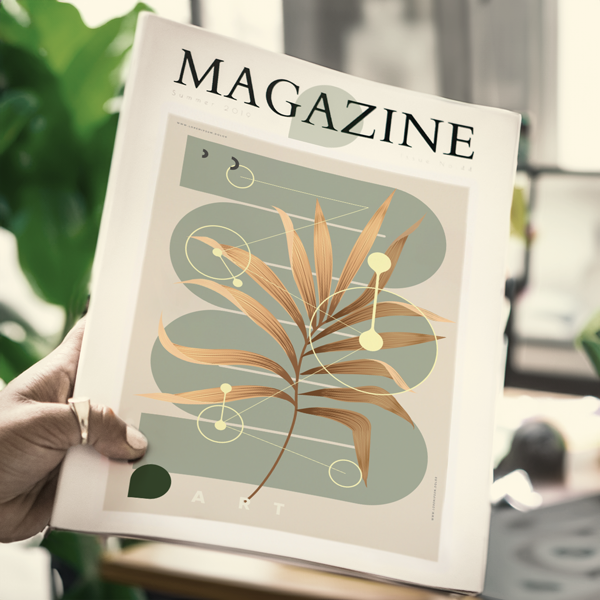 Image Brochure with glossy accents