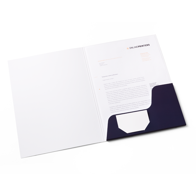 Single-sided colour printed