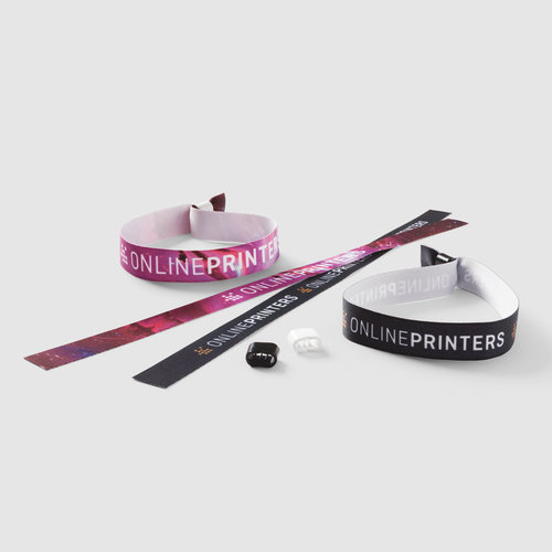 Fabric security wristbands, 34.0 x 1.7 cm 1