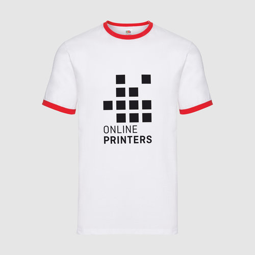 white / red