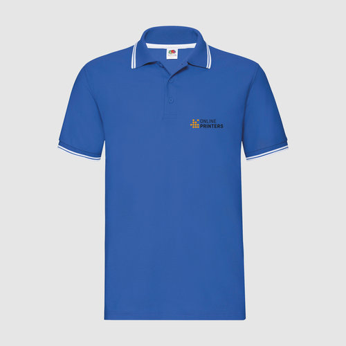 royal blue / white