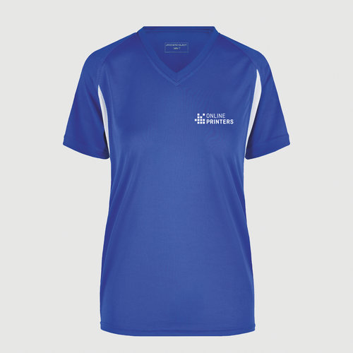 royal blue / white