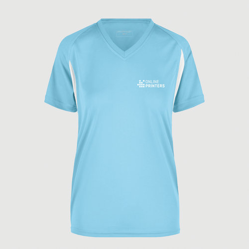 light blue / white