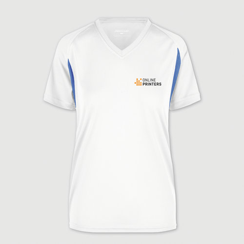 white / royal blue