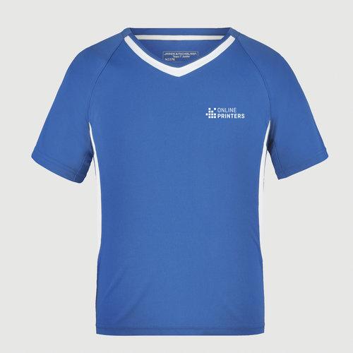 royal blue / white