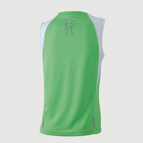green / white