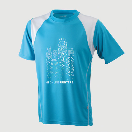 light blue / white