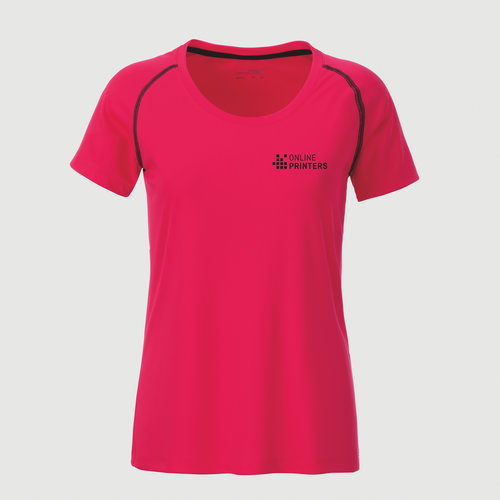 neon pink / grey