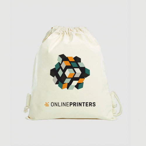 Drawstring bags, digital print, Basic 1