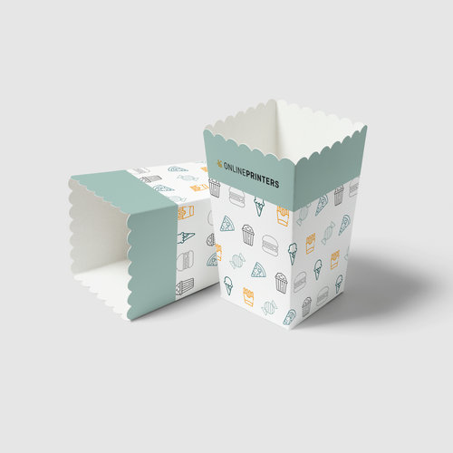 Popcorn boxes, 12.0 x 12.0 x 17.2 cm 1