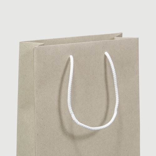 Eco/natural paper bags with rope handles, 30 x 40 x 10 cm 1