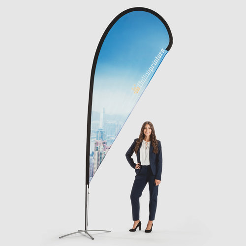 Drop Flag incl. print, 105.0 x 338.0 cm 1