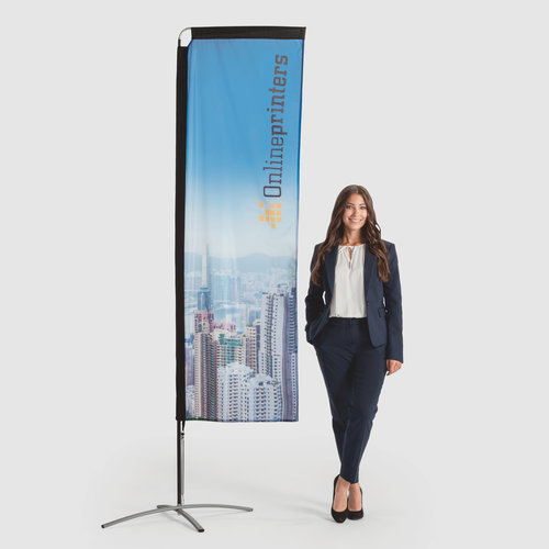 Square Flag, print, 65.0 x 244.0 cm 1