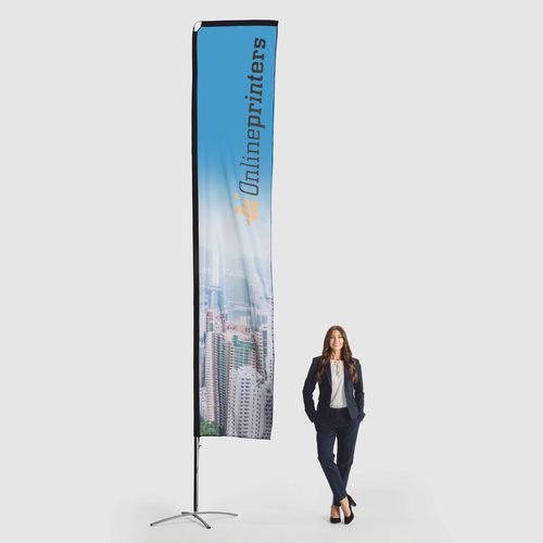 Square Flag, print, 89.0 x 448.0 cm 1