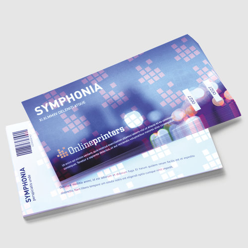 Event Tickets (black-light ink), DL 1