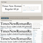 Fontspring's Font Matcherator - Results for Times New Roman