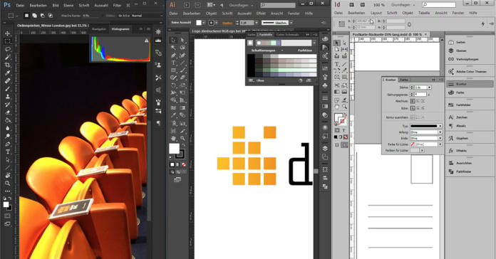 Creating artwork files: Photoshop, Illustrator or InDesign?