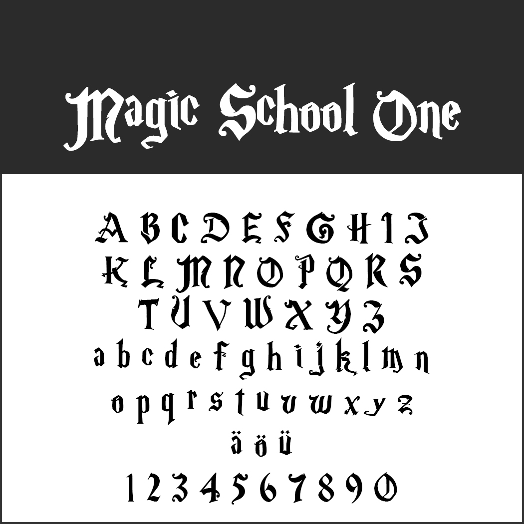 free harry potter font