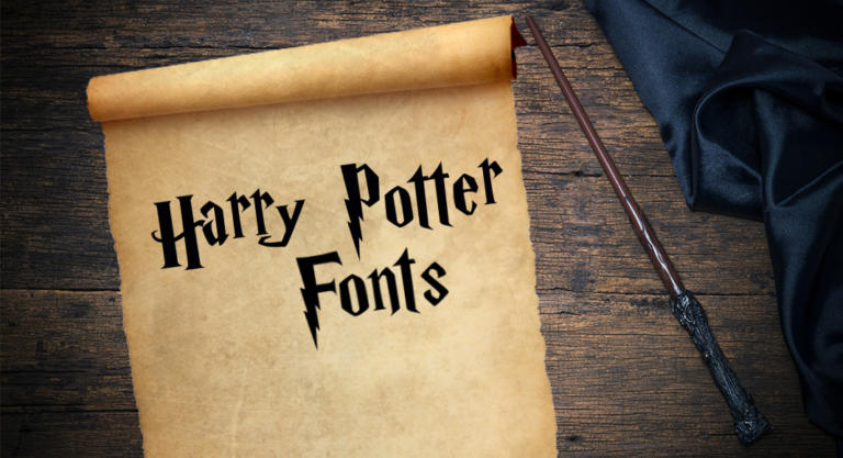 Harry Potter typeface – download magical fonts
