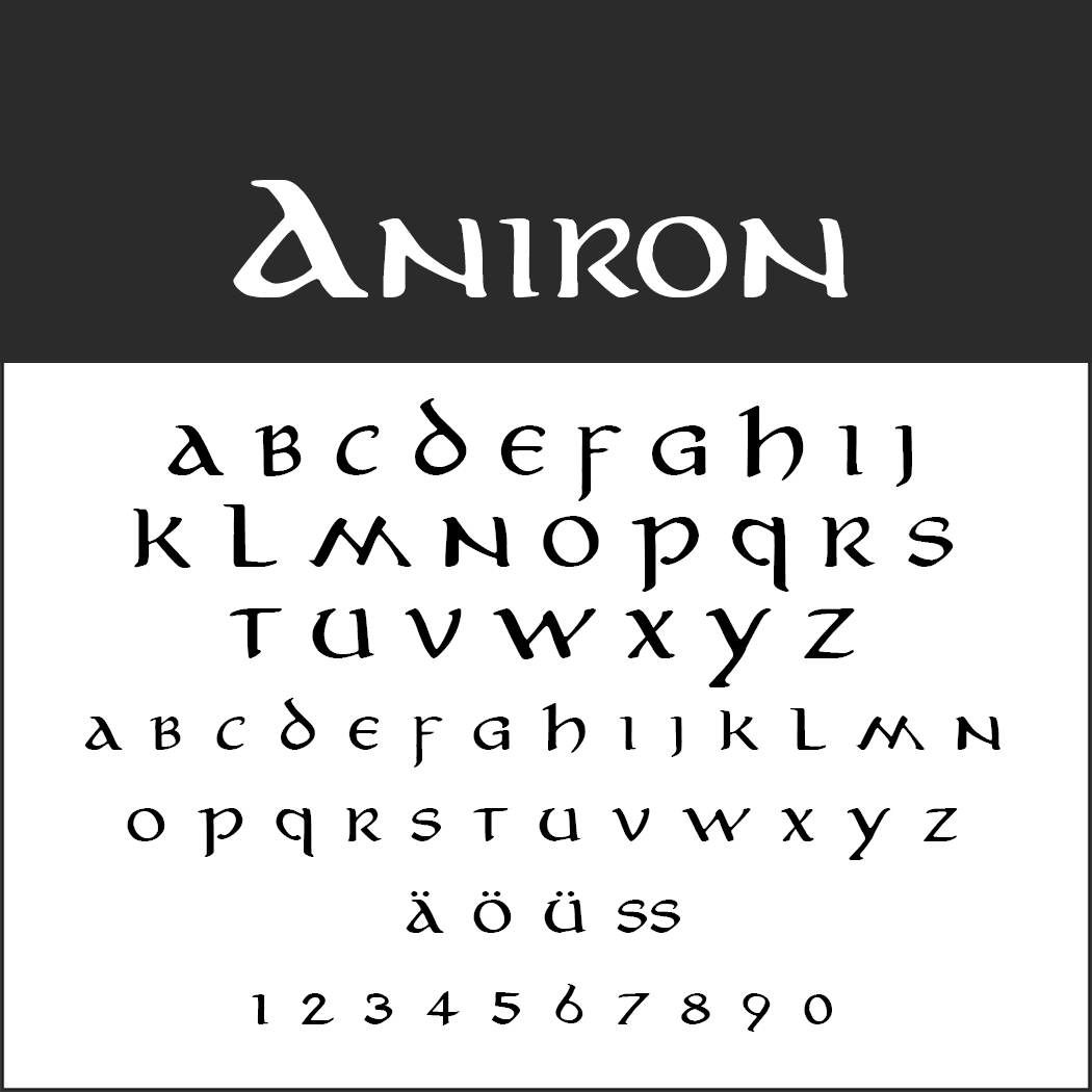 "Lord of the Ring" fonts straight from Middle-earth (free)